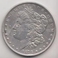 Amerikai Egyesült Államok 1878. 1$ Ag "Morgan" T:2- USA 1878. "Morgan" Dollar Ag C:VF