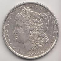 Amerikai Egyesült Államok 1890. 1$ Ag "Morgan" T:2,2-
USA 1890. "Morgan" Dollar ...