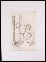 Ék Sándor, Alex Klein (1902-1975): Sally Bleistift in Amerika című könyvhöz készült illusztrációk, s...