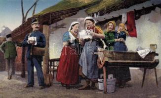 Hortobágy, postás úr