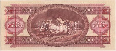 1993. 100Ft piros "MINTA" felülnyomással és perforációval illetve "B 001 - 000028&quo...