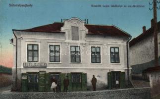 Sátoraljaújhely, Kossuth Lajos lakóhelye, italmérés a Szőlőfürthöz