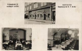 Szeged, Tombacz vendéglő, Széchenyi tér 9. (EB)