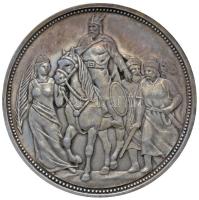 1896. 5K Ag "Ferenc József" U.P. jelzéssel ellátott fantáziaveret (24.27g) T:PP Csak 2000d...