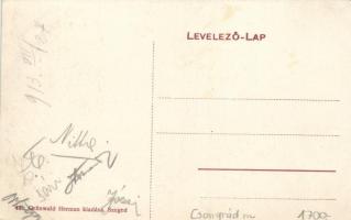 Szeged, postaépület; Grünwald Herman kiadása