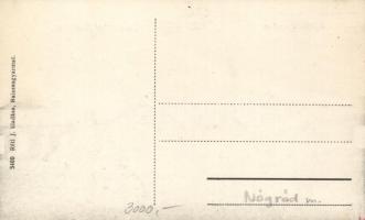 Balassagyarmat, közvágóhíd, jéggyár; Réti J. kiadása