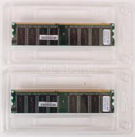 PQI PC-400 DDR 256 Mb memória modul (4x) Azonos sorozattípus!