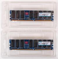 Kingmax PC-400 DDR 512 Mb memória modul (2x) Azonos sorozattípus!