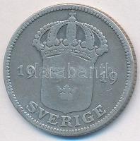 Svédország 1919W 50ö Ag  T:3 Sweden 1919W 50 Öre Ag C:F Krause KM#788