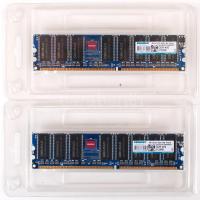 Kingmax PC-400 DDR 512 Mb memória modul (2x) Azonos sorozattípus!