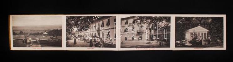 cca 1910 Szilácsi emlék 12 lapos leporello füzet / Sliac, leporello with 12 pictures