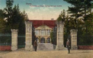 Dárda, Schaumberg-Lippa György hercegi kastély; Arady Lajos kiadása / castle