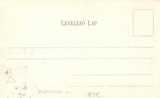 Komárom, téli kikötő; Czike Dénes kiadása / winter port