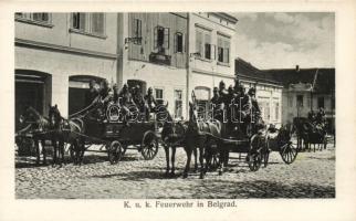 Belgrade, K.u.K. Feuerwehr / firemen
