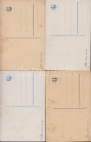 10 db használatlan Usabal művészlap / 10 vintage Usabal art postcards