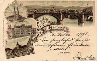 1898 Maribor, Marburg; litho (EK)