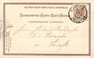 1899 Villach, Hans Gasser Platz, litho