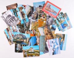 158 db modern skandináv, Benelux, görög, osztrák, olasz és francia képeslap / 158 modern Scandinavia...