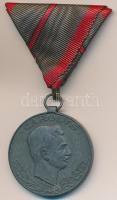 1918. "Laeso Militi" - Sebesültek Érme cink kitüntetés mellszalaggal. Szign.: R. Placht T:1- Hungary 1918. "Laeso Militi" - Carolus Combat Wound medal zinc, with ribbon C:AU