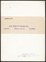 cca 1942 II. Péter, Jugoszlávia királya, feliratozva /
Peter II, king of Yugoslavia, 20x14 cm