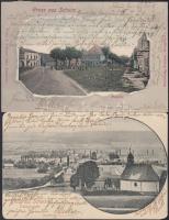Zirec, Schurz - 2 postcards