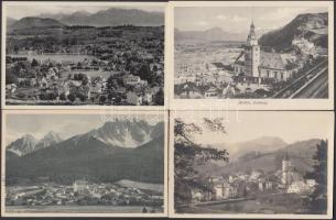 17 db régi képeslap: 14 osztrák, 2 szlovén és 1 olasz / 17 postcards: 14 Austrian, 2 Slovenian and 1 Italian card