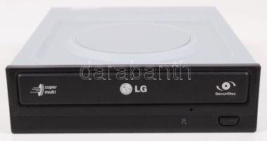 LG GH22NS50 fekete CD/DVD író és újraíró SATA csatlakozóval. Max. írási sebesség: CD/DVD 48x/22x