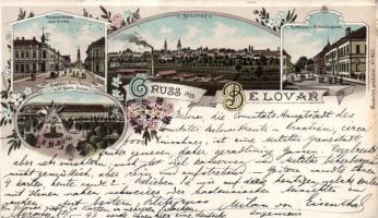 1897 Belovár, Bjelovar, litho