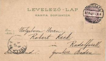 1897 Belovár, Bjelovar, litho
