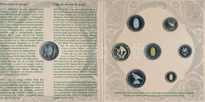 2007. 1Ft-100Ft 8klf db, szettben, benne "Berán Lajos és a pengő" Ag (999) emlékérem T:PP ...