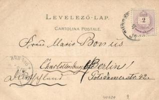 1896(?) Szádrév, Bakar, Buccari; litho (EB)