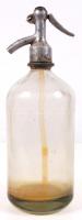 Régi üveg szódásszifon /  Vintage seltzer bottle, 32cm