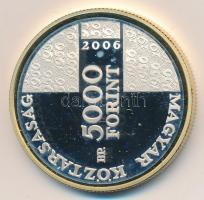 2006. 5000Ft Ag "Magyar Forradalom és Szabadságharc - 1956" T:PP Csak 5000db!