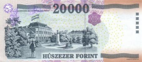 2009. 20.000Ft "GA" (4x) egymásutáni sorszámmal! T:I
