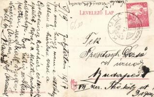 Komló, vasútállomás; Divald & Monostory