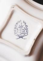 Herendi Viktória mintás mini tálka, kézzel festett, jelzett, hibátlan, 5×5 cm