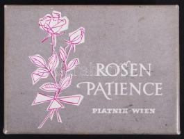 1 doboz Rosen Patience Piatnik Wien francia kártya