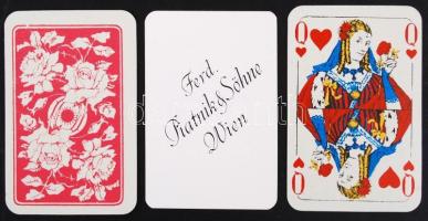 1 doboz Rosen Patience Piatnik Wien francia kártya