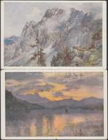 Klagenfurt - 2 postcards, s: E. T. Compton