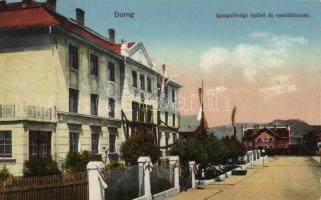 Dorog, Igazgatósági épület és vasútállomás