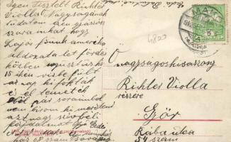 Makó, vasútállomás; Gaál László kiadása