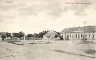 Csanádpalota, Piactér; kiadja Kellner Jakab