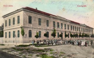 Csongrád, Elemi iskola; Bozó és Justin kiadása