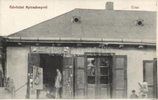 Nyíradony, ifj. Posgay Ferenc csemegekereskedése