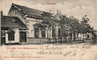 Kunmadaras, Takarékpénztár; kiadja Schwartz Ferenc (r)