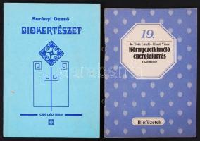 2 db füzet: dr. Tóth László-Honti Vince: környezetkímélő energiaforrás a szélmotor; Surányi Dezső: Biokertészet. Papírkötés, jó állapotban.