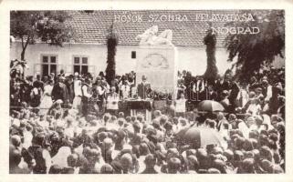 Nógrád, Hősök szobra avatása
