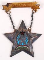 ~1950. "Sztahanovista" kitüntetés díszdobozban T:2-