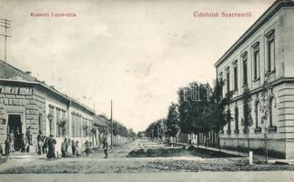 Szarvas, Kossuth Lajos utca, Farkas Soma kereskedése (EK)