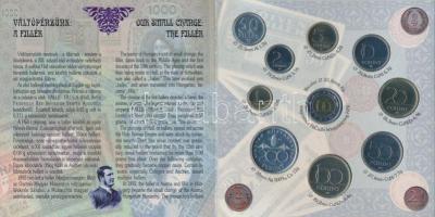 1997. 50f-200Ft 10klf db, benne 200Ft Ag "Deák", szettben T:BU Csak 7000db!
Adamo FO30